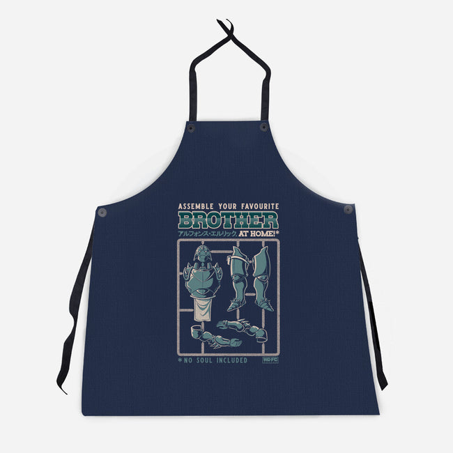 Assemble Your Favorite Brother At Home-Unisex-Kitchen-Apron-worlddominationforcats