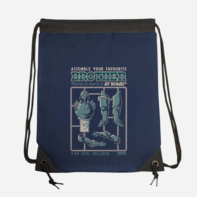 Assemble Your Favorite Brother At Home-None-Drawstring-Bag-worlddominationforcats