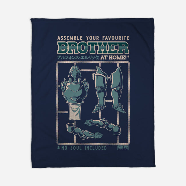 Assemble Your Favorite Brother At Home-None-Fleece-Blanket-worlddominationforcats
