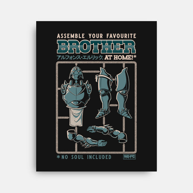 Assemble Your Favorite Brother At Home-None-Stretched-Canvas-worlddominationforcats