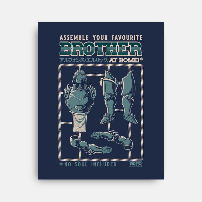 Assemble Your Favorite Brother At Home-None-Stretched-Canvas-worlddominationforcats