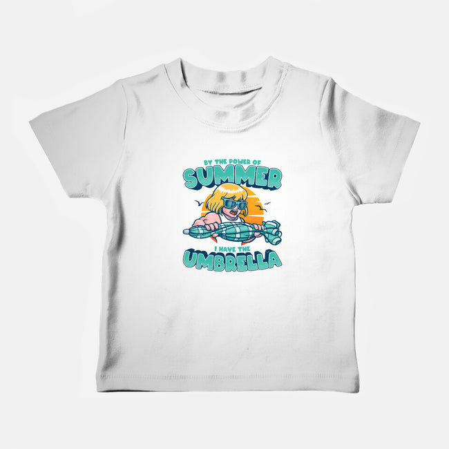 Power Of Summer-Baby-Basic-Tee-teesgeex