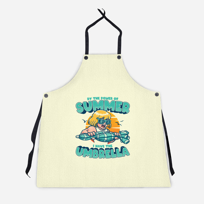 Power Of Summer-Unisex-Kitchen-Apron-teesgeex