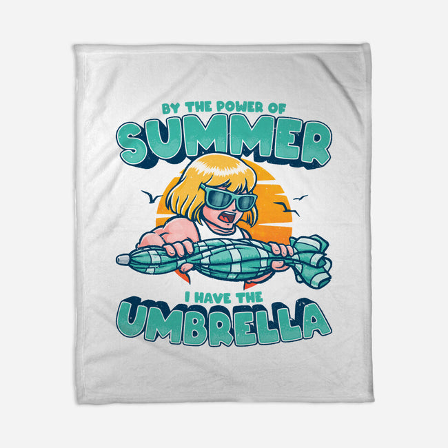 Power Of Summer-None-Fleece-Blanket-teesgeex