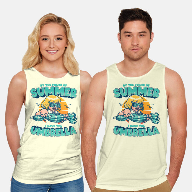 Power Of Summer-Unisex-Basic-Tank-teesgeex
