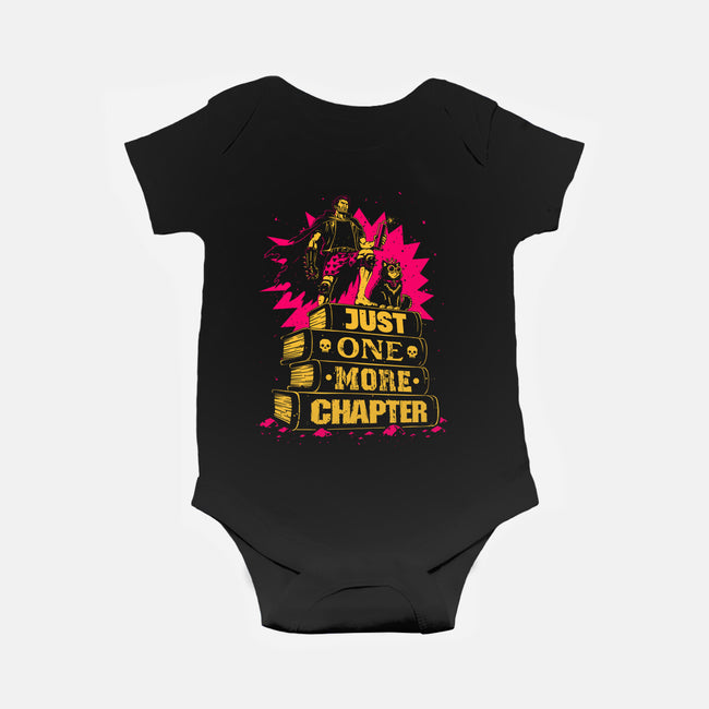 The Book Crawler-Baby-Basic-Onesie-retrodivision