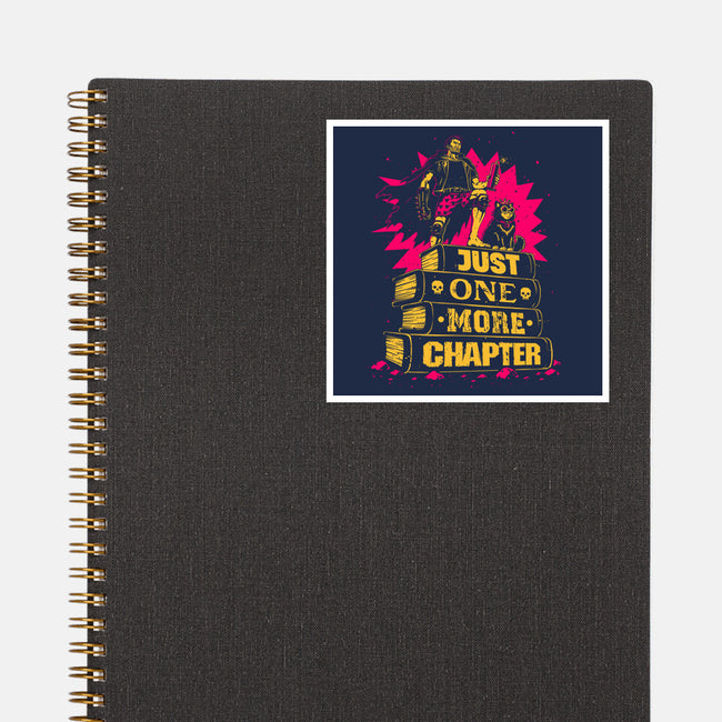 The Book Crawler-None-Glossy-Sticker-retrodivision