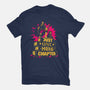 The Book Crawler-Womens-Fitted-Tee-retrodivision