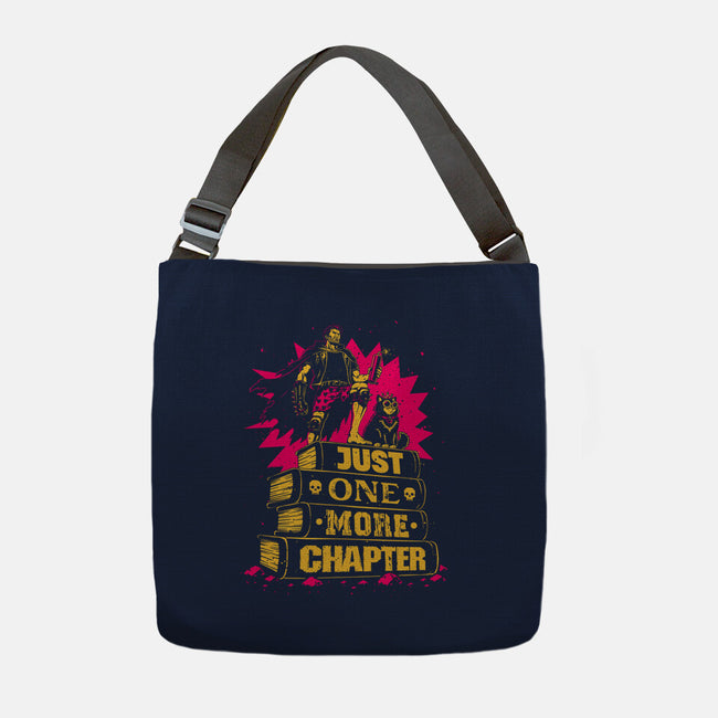 The Book Crawler-None-Adjustable Tote-Bag-retrodivision