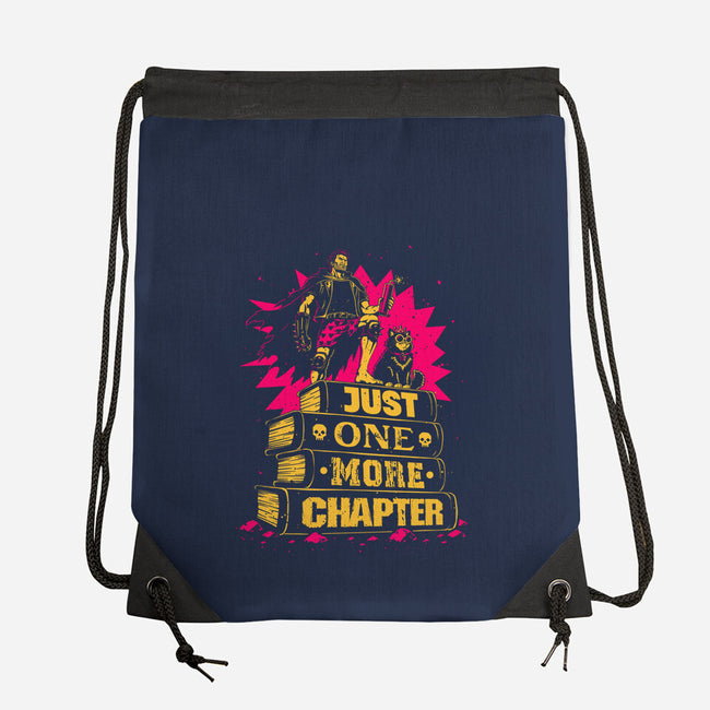 The Book Crawler-None-Drawstring-Bag-retrodivision