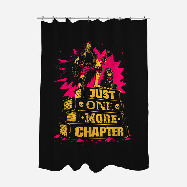 The Book Crawler-None-Polyester-Shower Curtain-retrodivision