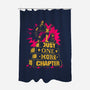 The Book Crawler-None-Polyester-Shower Curtain-retrodivision
