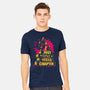 The Book Crawler-Mens-Heavyweight-Tee-retrodivision