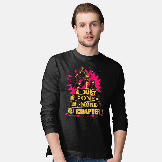 The Book Crawler-Mens-Long Sleeved-Tee-retrodivision