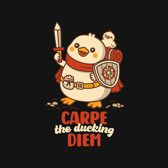 Carpe The Ducking Diem-Mens-Heavyweight-Tee-rocketman_art