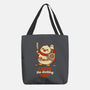 Carpe The Ducking Diem-None-Basic Tote-Bag-rocketman_art