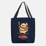 Carpe The Ducking Diem-None-Basic Tote-Bag-rocketman_art