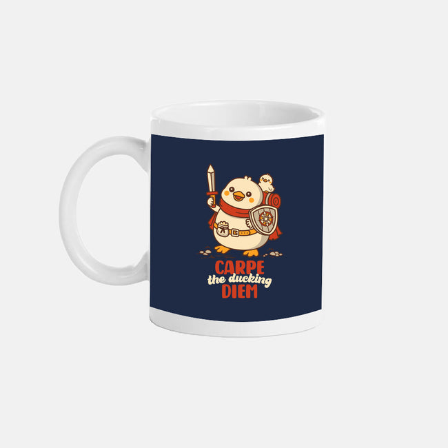 Carpe The Ducking Diem-None-Mug-Drinkware-rocketman_art