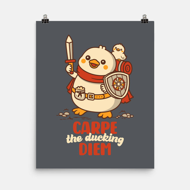 Carpe The Ducking Diem-None-Matte-Poster-rocketman_art