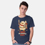 Carpe The Ducking Diem-Mens-Basic-Tee-rocketman_art
