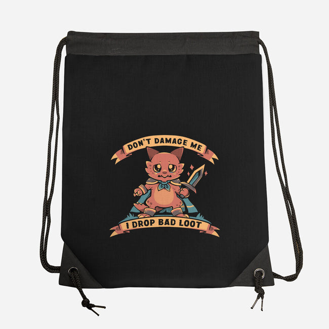 I Drop Bad Loot-None-Drawstring-Bag-TechraNova