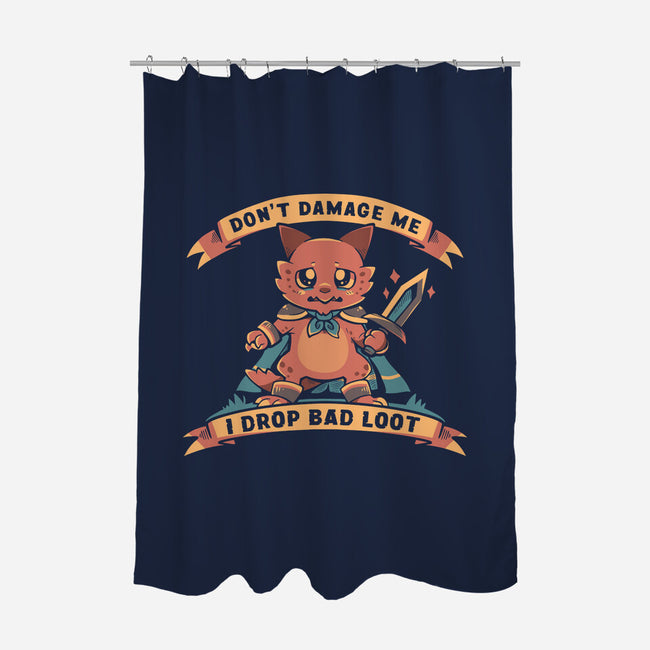 I Drop Bad Loot-None-Polyester-Shower Curtain-TechraNova