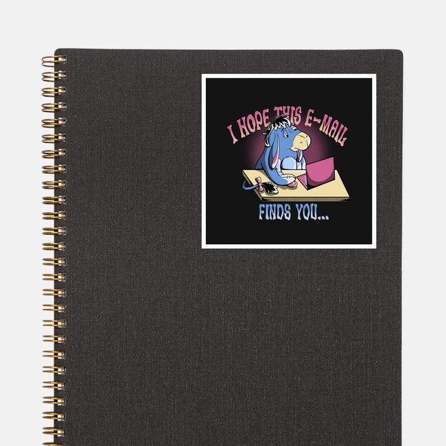 Hope This Email Finds You-None-Glossy-Sticker-leepianti