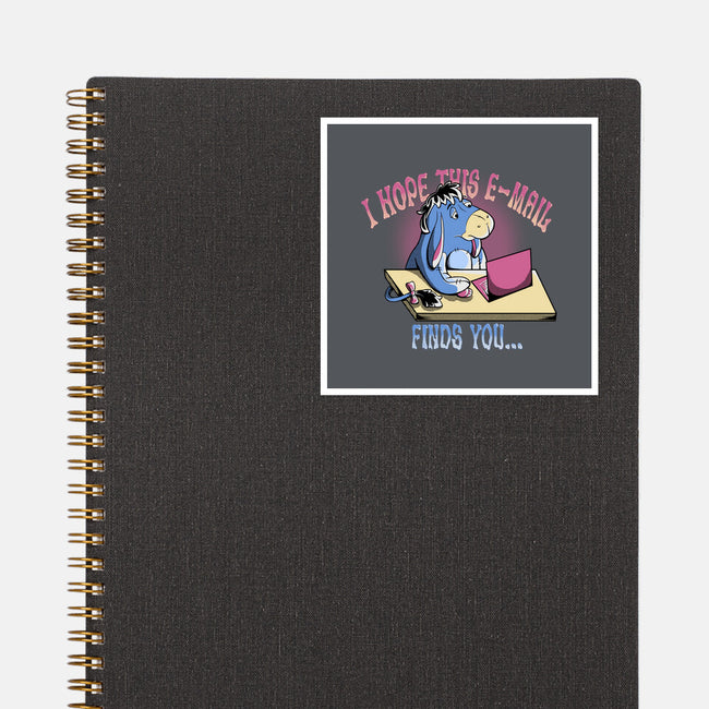 Hope This Email Finds You-None-Glossy-Sticker-leepianti
