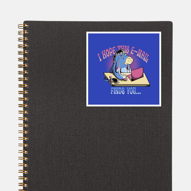 Hope This Email Finds You-None-Glossy-Sticker-leepianti