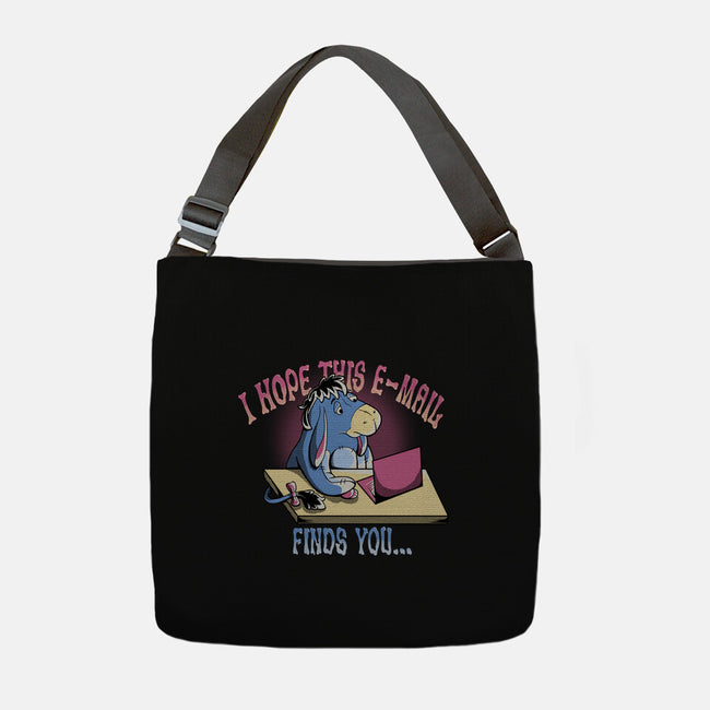 Hope This Email Finds You-None-Adjustable Tote-Bag-leepianti