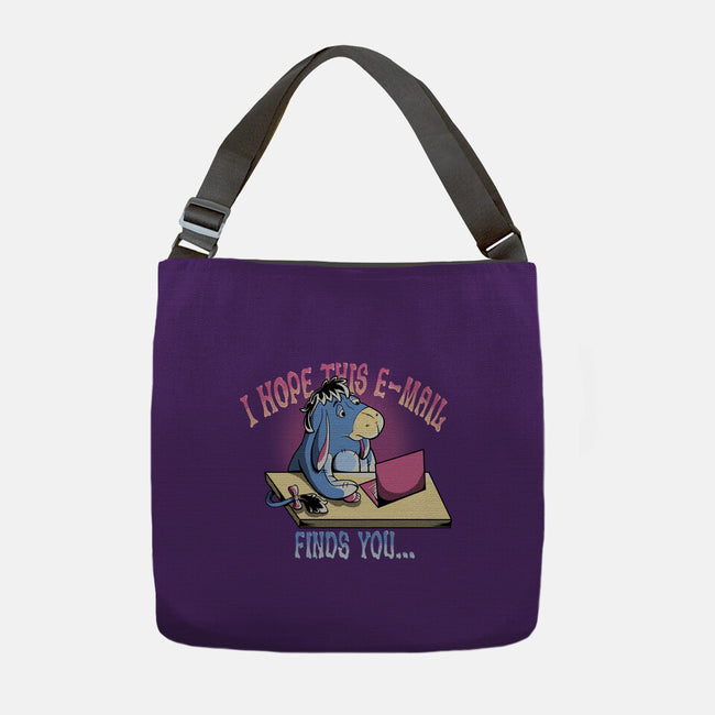 Hope This Email Finds You-None-Adjustable Tote-Bag-leepianti