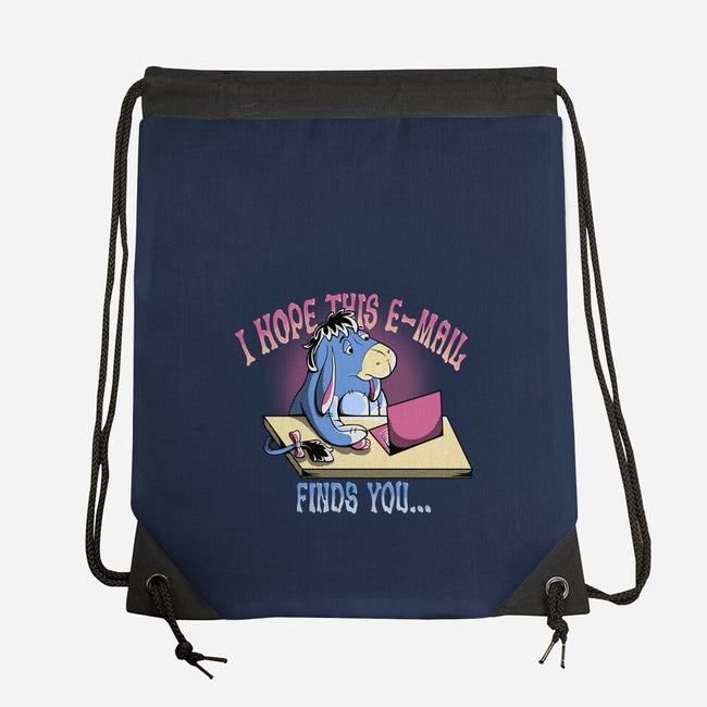 Hope This Email Finds You-None-Drawstring-Bag-leepianti