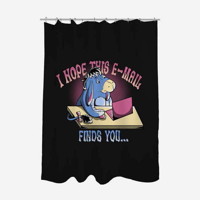 Hope This Email Finds You-None-Polyester-Shower Curtain-leepianti