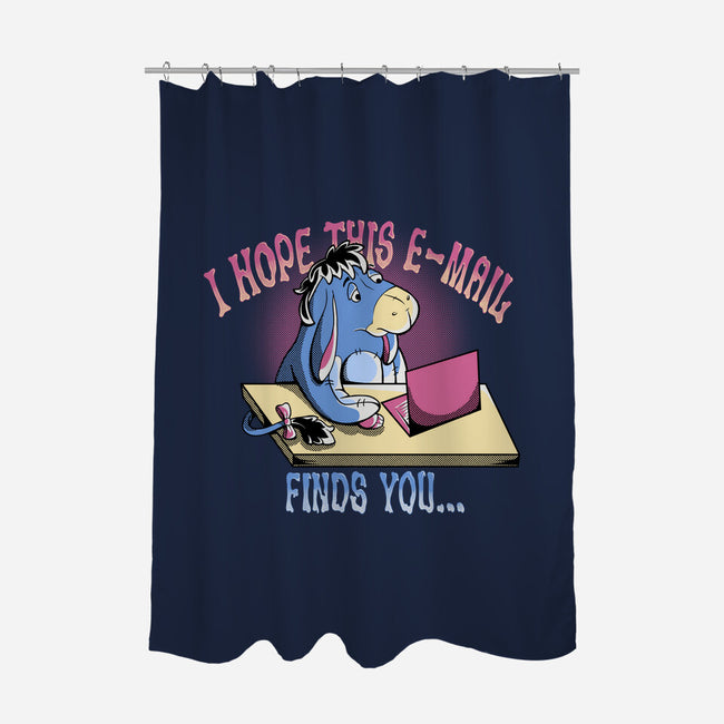Hope This Email Finds You-None-Polyester-Shower Curtain-leepianti