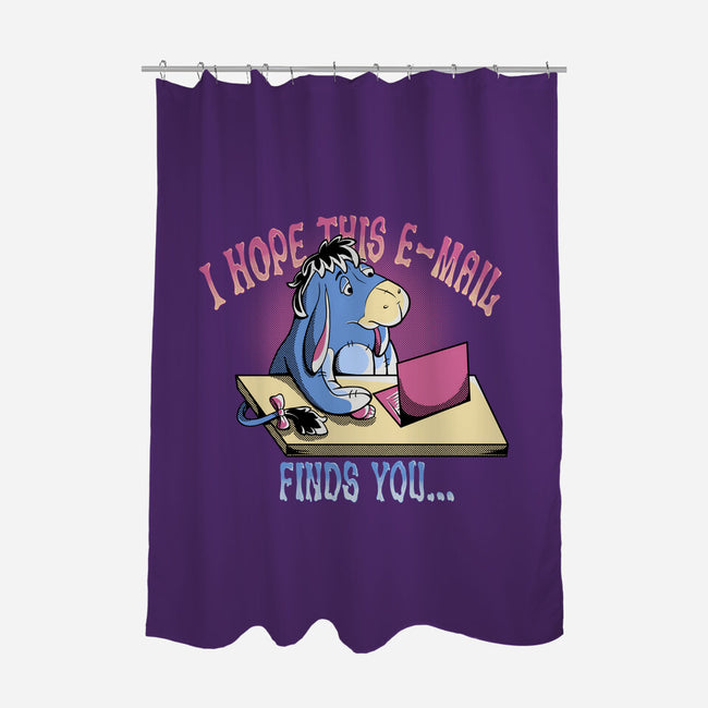 Hope This Email Finds You-None-Polyester-Shower Curtain-leepianti