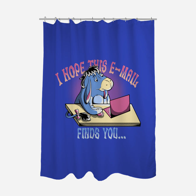 Hope This Email Finds You-None-Polyester-Shower Curtain-leepianti