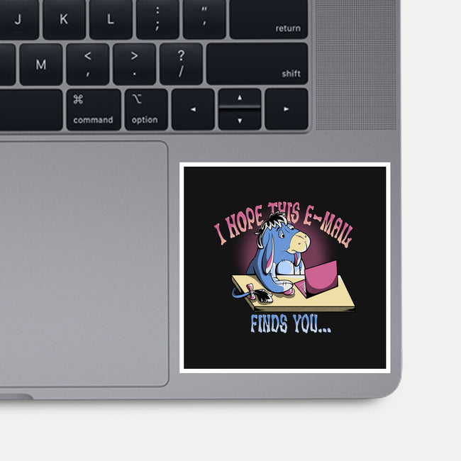 Hope This Email Finds You-None-Glossy-Sticker-leepianti
