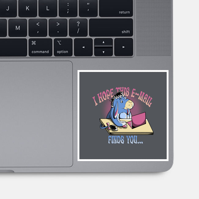 Hope This Email Finds You-None-Glossy-Sticker-leepianti
