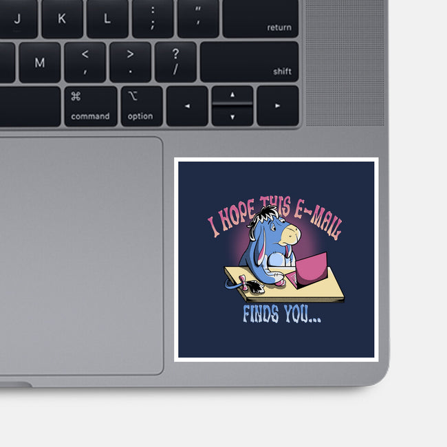 Hope This Email Finds You-None-Glossy-Sticker-leepianti