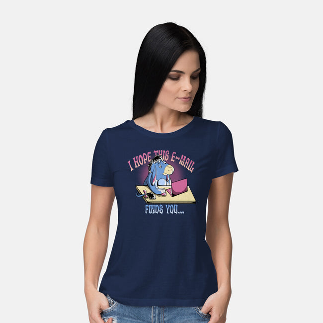Hope This Email Finds You-Womens-Basic-Tee-leepianti