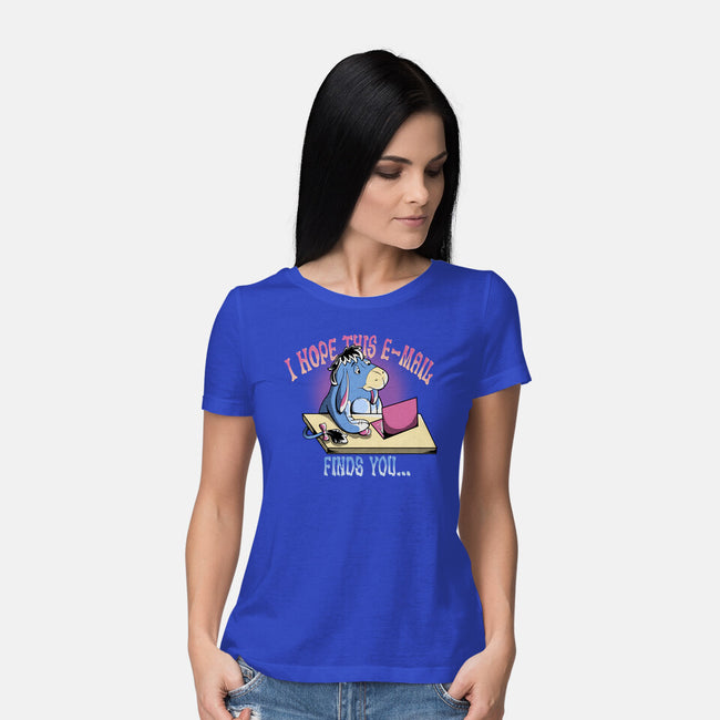 Hope This Email Finds You-Womens-Basic-Tee-leepianti