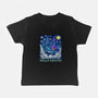 Falling Through A Starry Sky-Baby-Basic-Tee-kg07