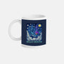 Falling Through A Starry Sky-None-Mug-Drinkware-kg07
