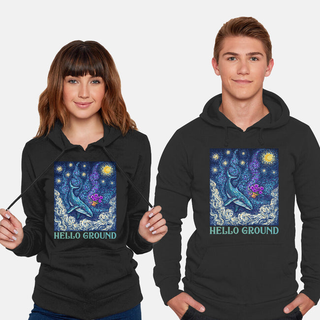 Falling Through A Starry Sky-Unisex-Pullover-Sweatshirt-kg07