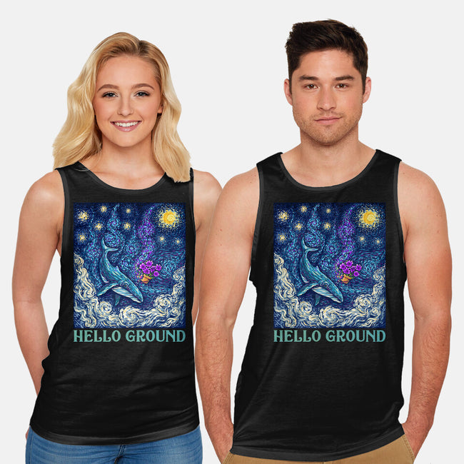 Falling Through A Starry Sky-Unisex-Basic-Tank-kg07