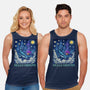 Falling Through A Starry Sky-Unisex-Basic-Tank-kg07