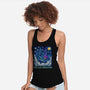 Falling Through A Starry Sky-Womens-Racerback-Tank-kg07