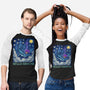 Falling Through A Starry Sky-Unisex-Baseball-Tee-kg07