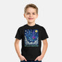 Falling Through A Starry Sky-Youth-Basic-Tee-kg07