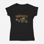 Side Quest Main Quest-Womens-V-Neck-Tee-Estudio Horta